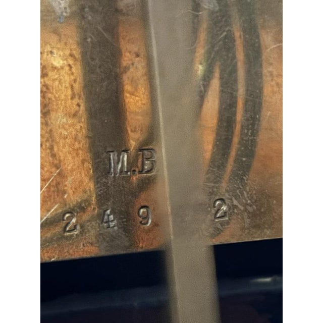 Antique Bracket Clock with Key For Sale - Image 12 of 13