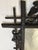 Rustic European Stunning, Delicate Hand-Carved Antique Black Forest Walnut Mirror 1897 Austria For Sale - Image 3 of 14