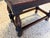 Antique Tooled Leather Top Stools / Tables For Sale - Image 10 of 17
