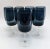 Vintage Gorham Reizart "Accent" Smoke Blue Wine Glasses, Set of 8 For Sale - Image 11 of 11