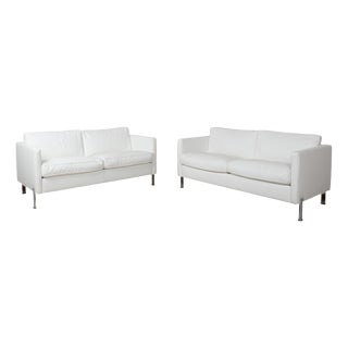 Two-Seater Sofas in Leather from de Sede, Set of 2 For Sale