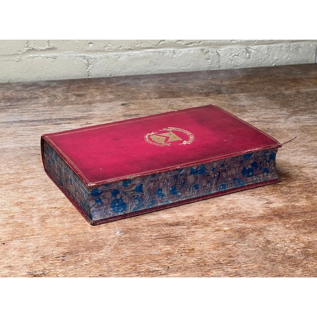 Fascinating Antique Victorian Science & Engineering Book Physical Forces by Guillemin Illustrated Red Leather Bound Home Library Decor For Sale - Image 9 of 10