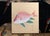 Fine Heisei Era Japanese Watercolor Painting "Red Snapper". Signed and sealed by artist in ink. Watercolor and ink on...