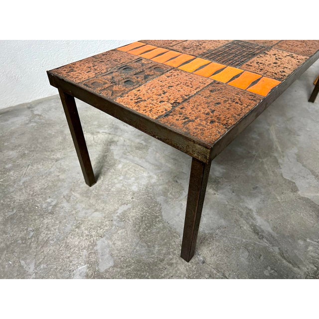 French Coffee Table from Vallauris, 1960 For Sale - Image 15 of 18