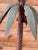 Pair of Vintage Sculptural Metal Palm Tree Floor Candle Holders For Sale In Naples, FL - Image 6 of 13