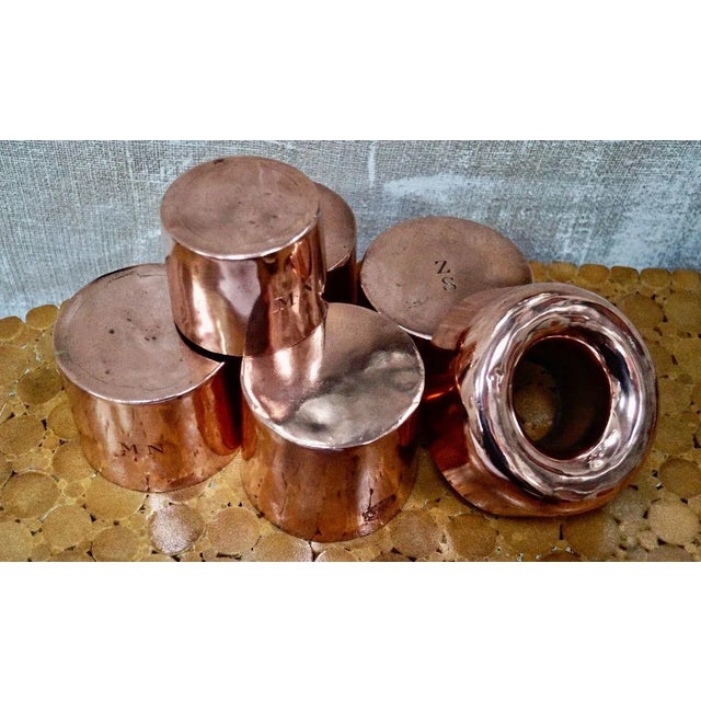 Victorian Copper Jelly Moulds, Set of 6 For Sale - Image 13 of 13