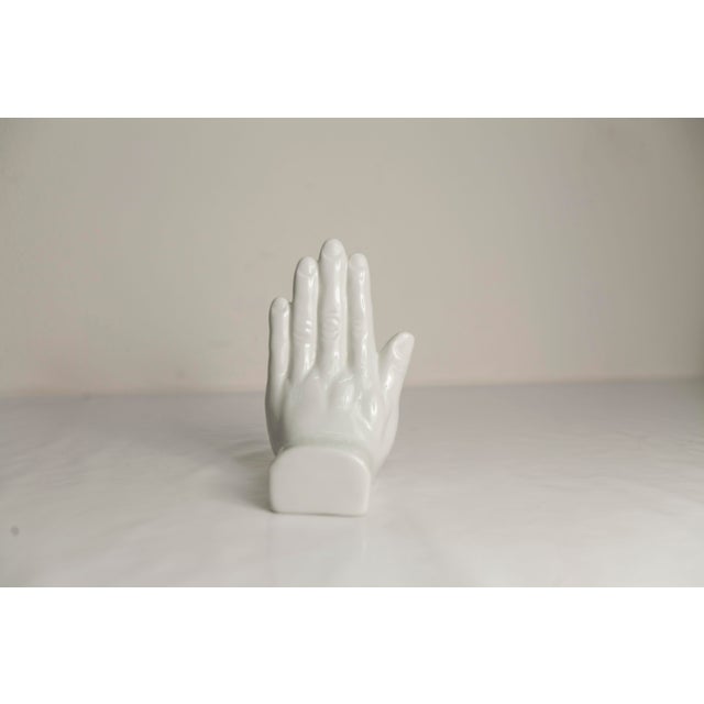 Left-Handed Ceramic Bookend or Decoration, 1980s For Sale - Image 6 of 11