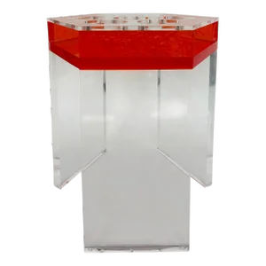 Custom Lucite "On the Rocks Drinks/Champagne/Wine" Table