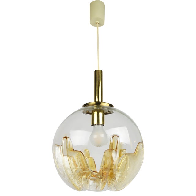 German Lamp from Doria Leuchten, 1970s For Sale