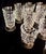 Indiana Glass Company Mid 20th Century Indiana Glass Colony Whitehall Cubist Glasses - Set of 11 For Sale - Image 4 of 12