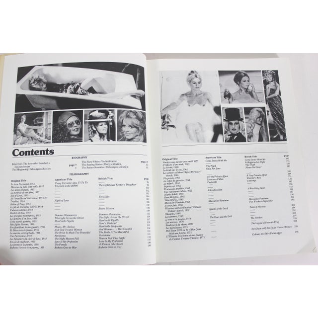Pink 1977 BéBé the Films of Brigitte Bardot Soft Cover Coffee Table Book by Tony Crawley For Sale - Image 8 of 11