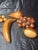 Mid-Century Modern Vintage Wooden Carved Fruit Decor - A Set For Sale - Image 3 of 10
