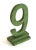 Vintage wood department store number 9 in original green paint, found in Buffalo, NY. Number has wear, scratches,...