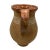 This antique one-handle terra cotta vessel from Hungary is a wonderful addition to any Farmhouse decor. The rustic pottery...