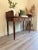Wood Vintage Mahogany Console Table, 1990s For Sale - Image 7 of 14