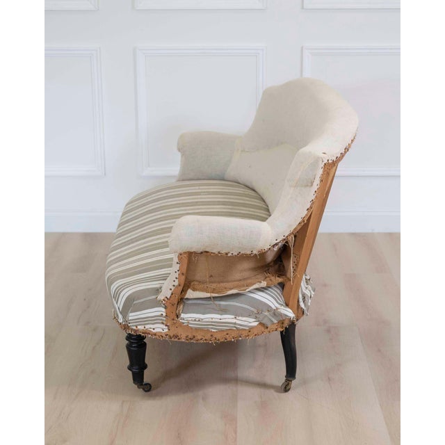 19th Century French arch top sofa, Ready to Upholster For Sale - Image 4 of 6