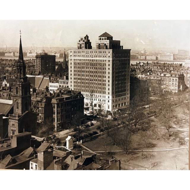 Mid-Century Modern Mid Century 1970's Photo Produced From an Antique Negative - Boston Ritz Carlton Hotel 1929, Signed For Sale - Image 3 of 6