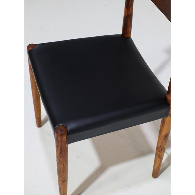Danish 343 Dining Chairs in Rosewood by Knud Faerch for Slagelse Møbelværk, 1960s, Set of 6 For Sale - Image 16 of 18