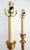 38" Tall Lamp Pair French Empire Gold For Sale - Image 9 of 15