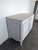 Louis XV Style Buffet in Light Grey Patinated Oak with 2 Doors and Drawer For Sale - Image 9 of 11