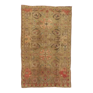 Vintage Turkish Oushak Rug - 05'07 X 09'00