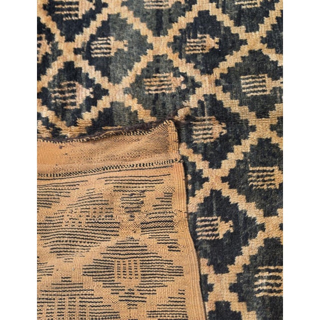 Handmade Atlas Mountain Wool Rug - 12.7 X 5.9 Ft For Sale In Cleveland - Image 6 of 8