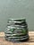 Ceramic Vintage Abstract Green Glazed Ceramic Vase For Sale - Image 7 of 13