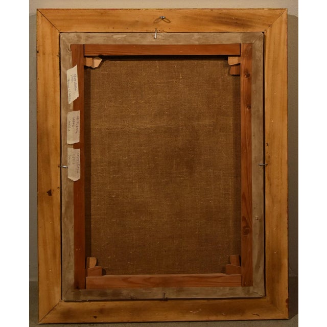 Follower of Giovan Battista Salvi Detto Il Sassoferrato, Madonna and Child, 1750, Oil on Canvas For Sale - Image 12 of 13