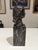 Antique French Bronze Child Bust on Black Marble Base For Sale - Image 4 of 9
