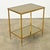 Metal French Midcentury Modern Brass Tiered Table-Shelf For Sale - Image 7 of 10