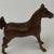 Wood VTG Carved Wood 4" Saddle Bred Horse Weanling 3d Equine Folk Art Grand Walnut For Sale - Image 7 of 12