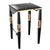 "Celebre" Bar Stool With Stainless Steel, Bronze and Tailor Made Leather For Sale - Image 4 of 7