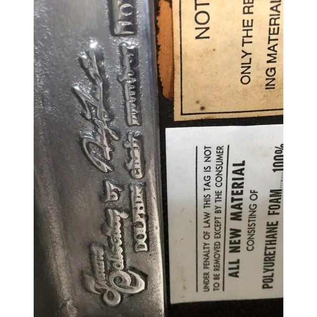 Mid-Century Modern Ray Lewis Cast Aluminum Dolphin Chair For Sale - Image 3 of 8