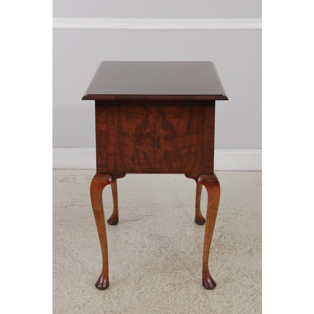 Wood Baker Colonial Williamsburg Mahogany Lowboy For Sale - Image 7 of 16