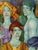 Gabriel Portolés Ascaso, The Four Seasons, 1970s, Tempera Painting For Sale - Image 6 of 7