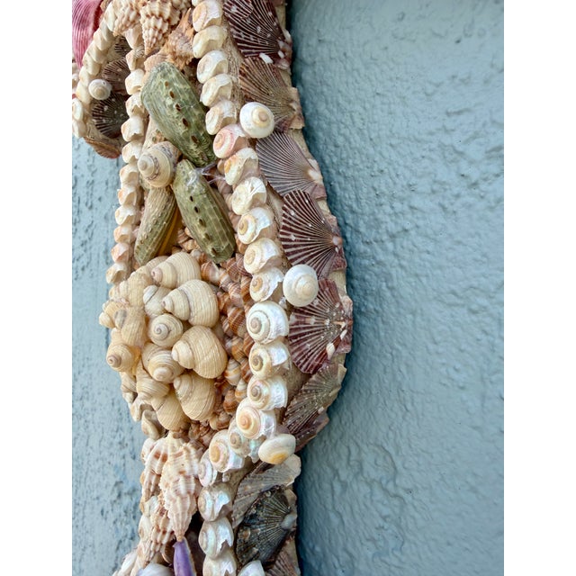 Christa's South Seashells CSS 20"h. Seashell Cross For Sale - Image 4 of 7