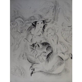 Mily Possoz, Les jeunes filles, Etching For Sale