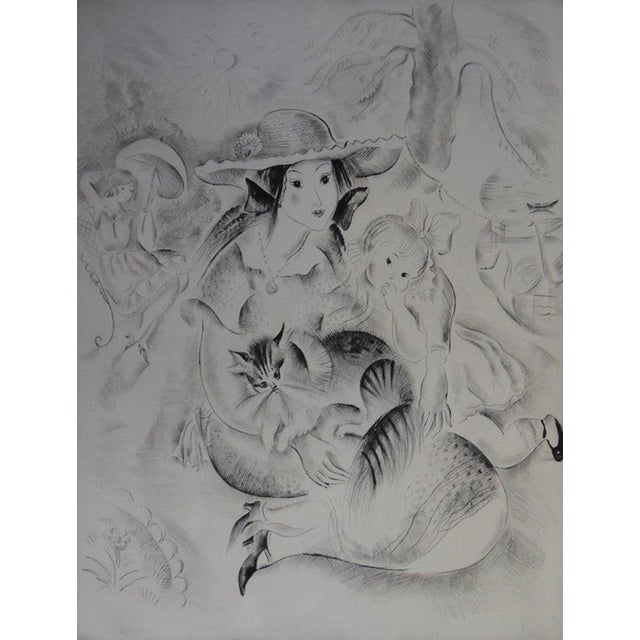 Mily Possoz, Les jeunes filles, Etching For Sale