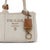 Prada Jardinière Natural Cotton Canvas Leather Trim Mini Handbag For Sale - Image 10 of 13