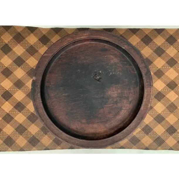 1950s Large Lombok Tribal Tray / Bowl 'Dulang' / Small Table For Sale - Image 4 of 6