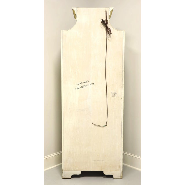 Thomasville Thomasville 1960's Neoclassical Painted Curio Display Cabinet For Sale - Image 4 of 12