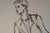 2000 - 2009 Evelyne Luez, Depicting a Mans Face, 20th Century, Drawing on Paper For Sale - Image 5 of 8
