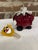 This Murano figure is a hand blown art glass clown decanter complete with a removable head stopper. It was crafted in...
