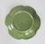 Vintage Bordallo Pinheiro Green & White Cabbage Plate For Sale - Image 4 of 5
