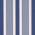 Sample - Schumacher Summerville Stripe Wallcovering In Indigo For Sale In New York - Image 6 of 6