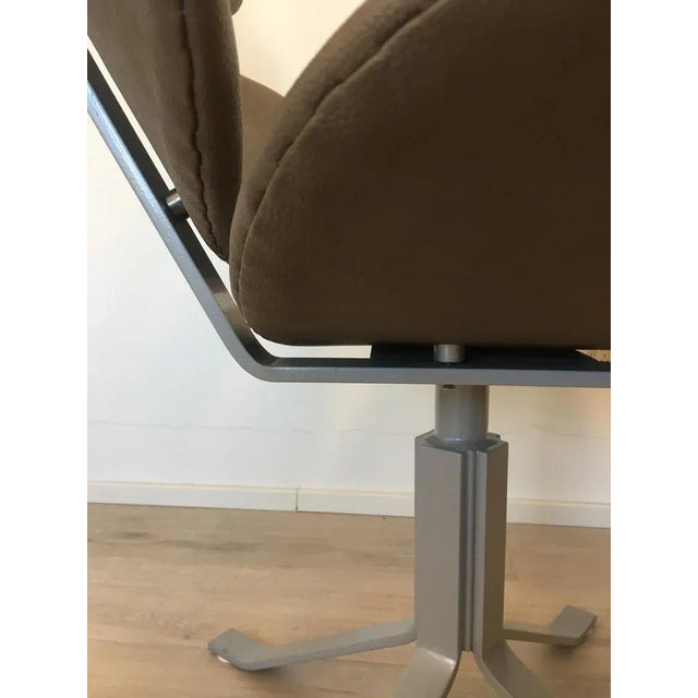 Brown Corona Lounge Chair by Poul M. Volther, 1964 For Sale - Image 8 of 12