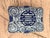 This item is a decorative lidded porcelain box featuring a traditional "Double Happiness" symbol and blue floral vine...