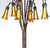 Tiffany Style Bronze Twelve-Light Floor Lamp With Charles Lotton Art Glass Shade For Sale In New York - Image 6 of 11