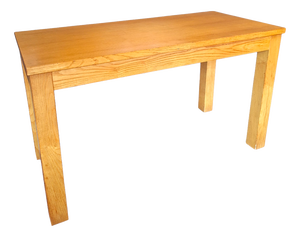 Beech Table or Desk, Italy, 1960s