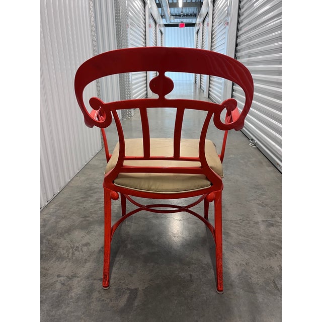 Mid 20th Century MCM Veneman Indoor/Outdoor Arm Chair for Tripitone For Sale - Image 5 of 11